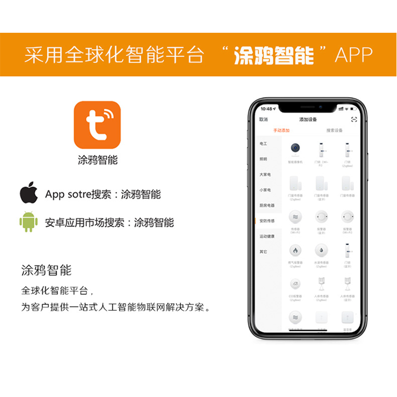 智能家居ZigBee水浸無線監(jiān)測(cè)傳感器溢水報(bào)警漏水探測(cè)儀WIFI電池