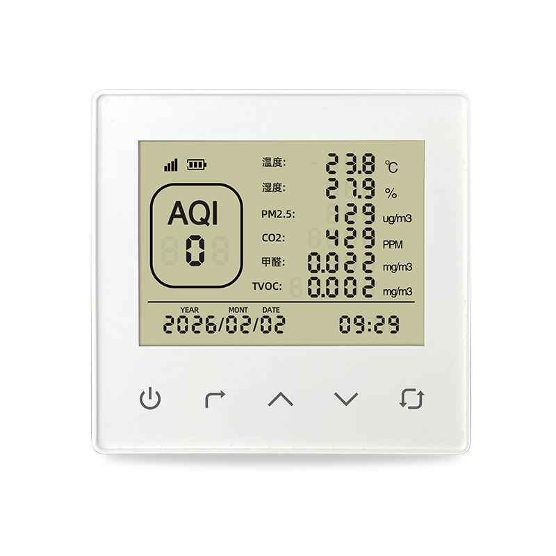 智能家居六合一空氣質(zhì)量檢測儀